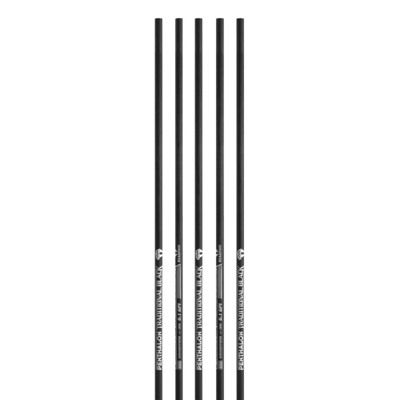 Penthalon traditional black -hiilikuituvarret