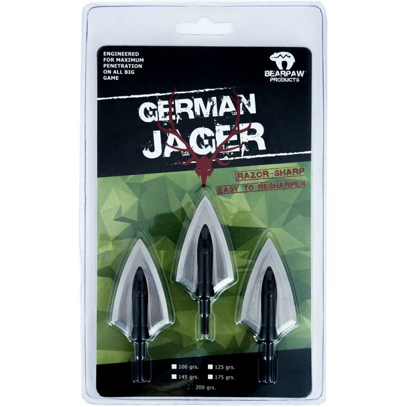 German Jäger 3kpl -leikkurikärjet
